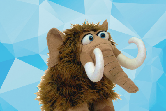 Handpuppe Mammut