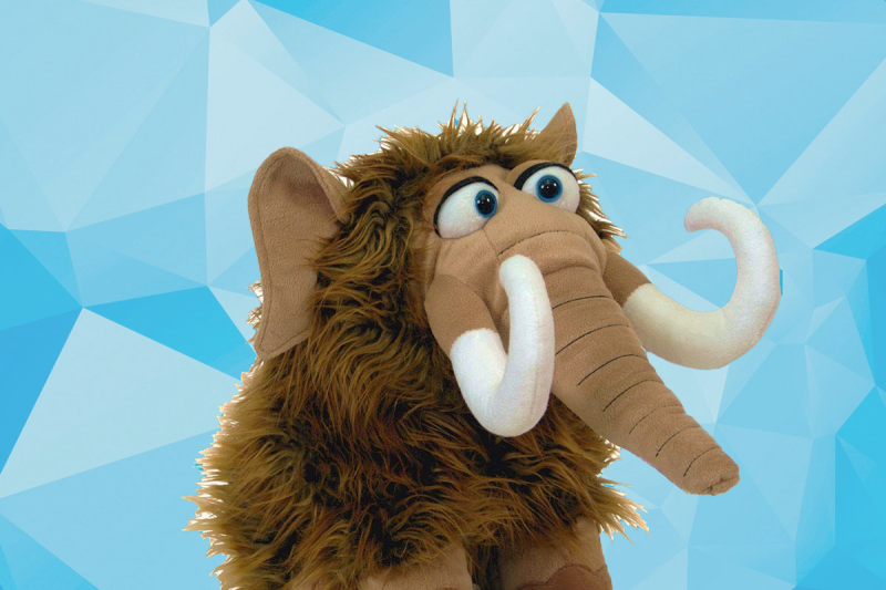 Handpuppe Mammut